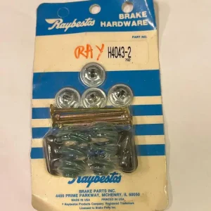 I lager Monteringssats bromsbackar Dodge Chrysler Jeep 1984-06 , Raybestos H4043-2