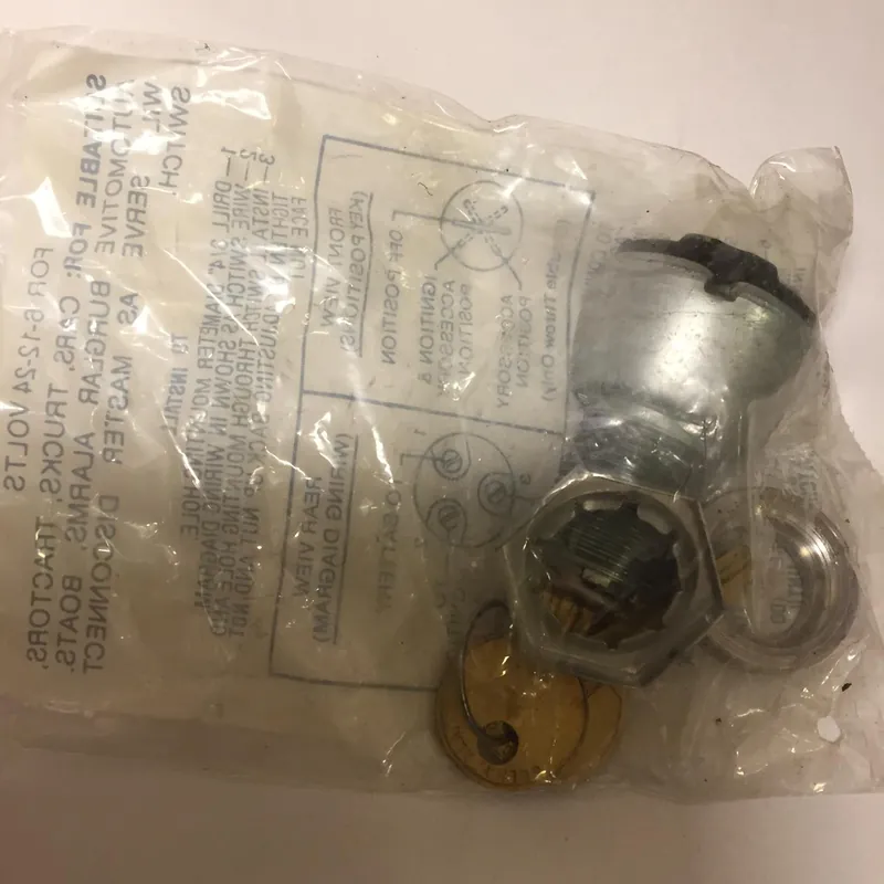 ? Tändningslås BorgWarner CS-1 (NOS) – Komplett med 2 nycklar1 Premium