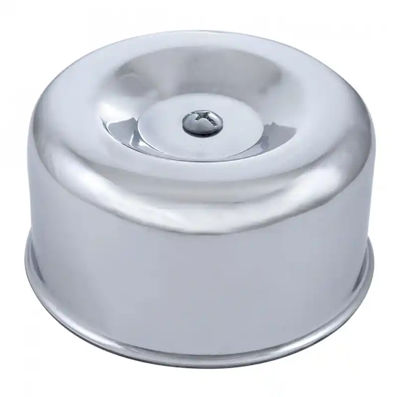 Luftrenare 4-1/2″ Kromad Custom Smooth, 2-5/8″ håldiameter Begränsad tid