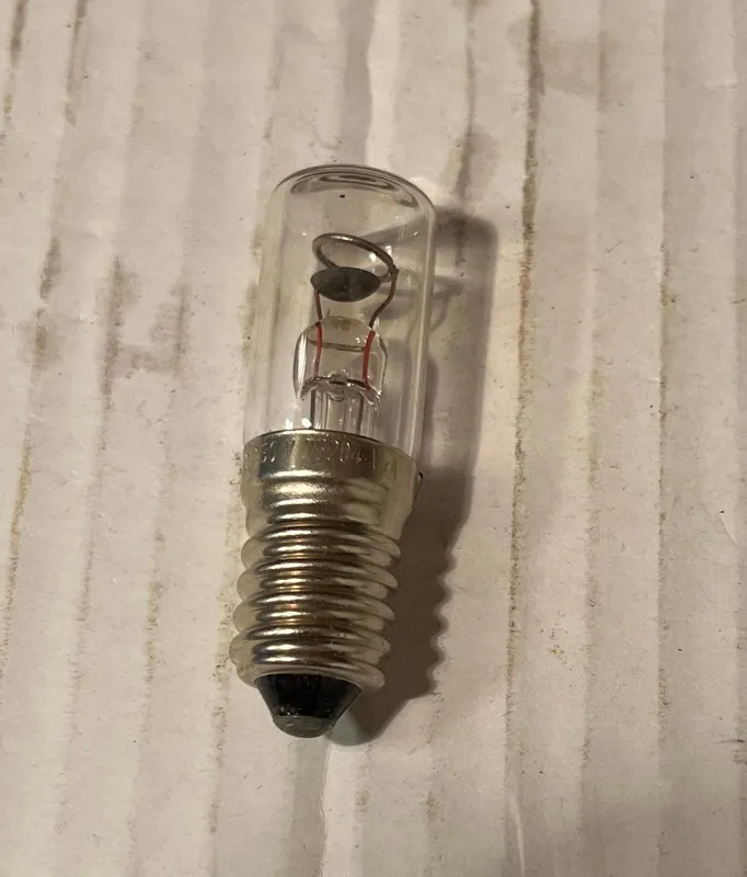 Glimlampa 110-130V 75204 VxA E14 med resistor , Osram 046442 Billigare