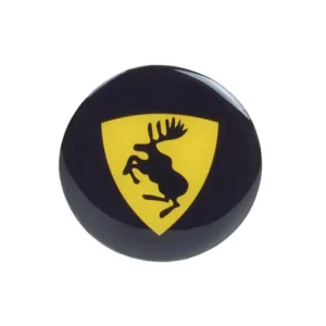 Emblem sportratt (45mm) - Stegrande Älg (typ 1) Endast denna vecka