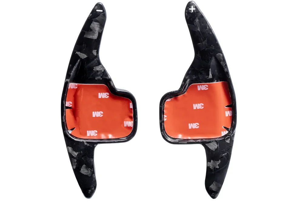Snabb leverans Växelpaddlar Smidd Kolfiber - BMW 1-Serie F20/F21 (11-19), 2-Serie F22/F23/F45/F46 (12-19), 3-Serie F30/F31/F34 GT (11-19), 4-Serie F32/F33/F36 (13-19), 5-